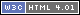 Valid HTML 4.01 Strict